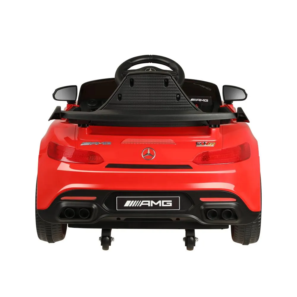 Kids Ride On Car Mercedes-Benz AMG GTR Licensed Electric Vehicle Toy Gift 12V Red