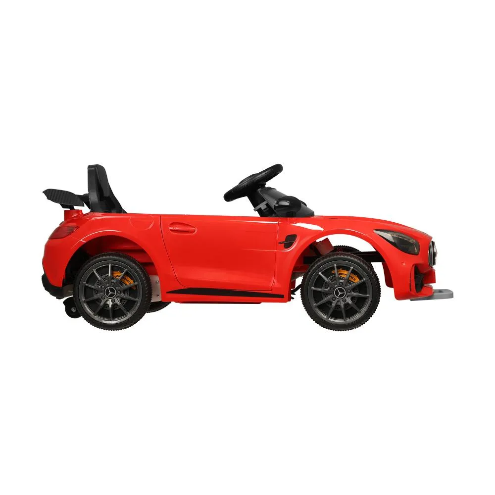 Kids Ride On Car Mercedes-Benz AMG GTR Licensed Electric Vehicle Toy Gift 12V Red