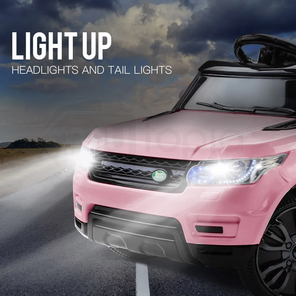 Kids Ride On Electric Car with Remote Control | Range Rover Inspired | Pink