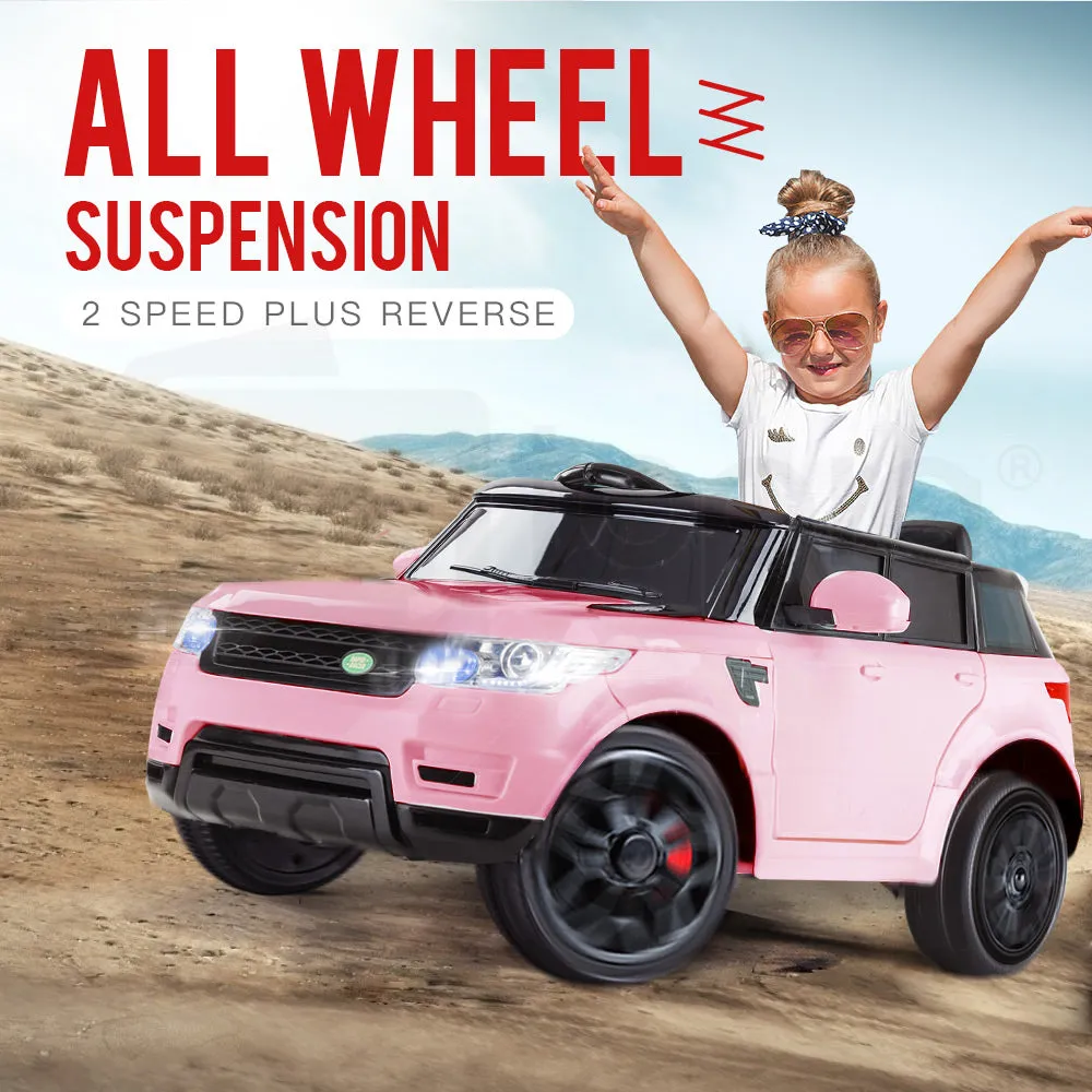 Kids Ride On Electric Car with Remote Control | Range Rover Inspired | Pink