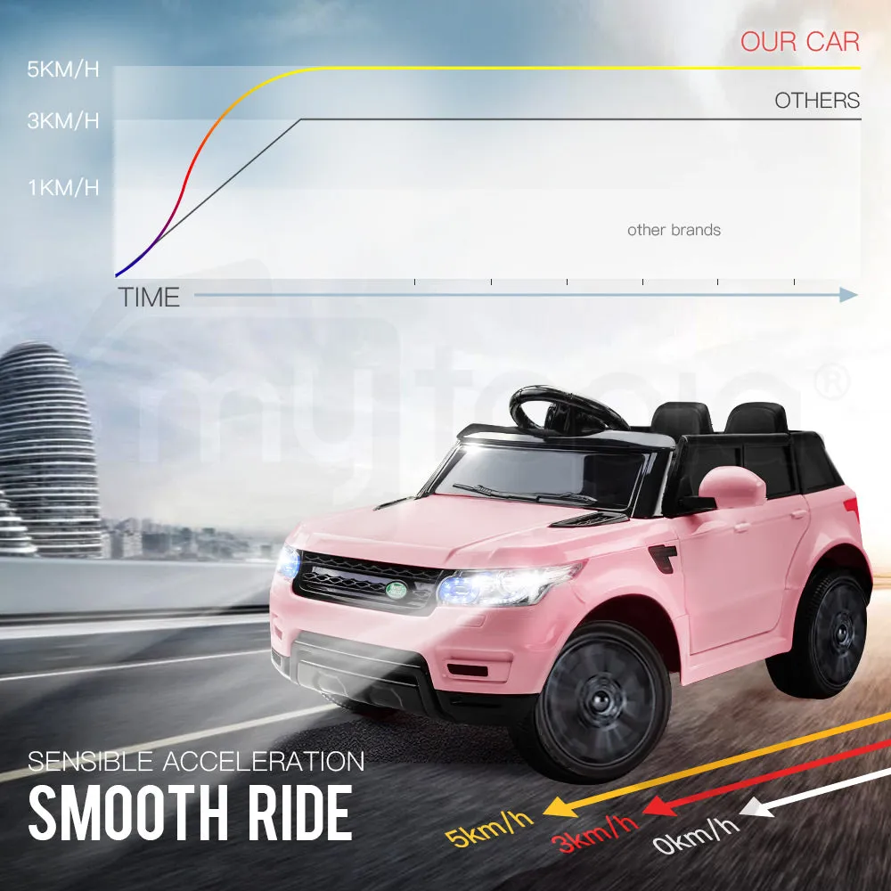 Kids Ride On Electric Car with Remote Control | Range Rover Inspired | Pink