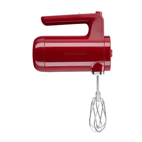 KitchenAid Cordless Hand Mixer, 7 Speed, Empire Red