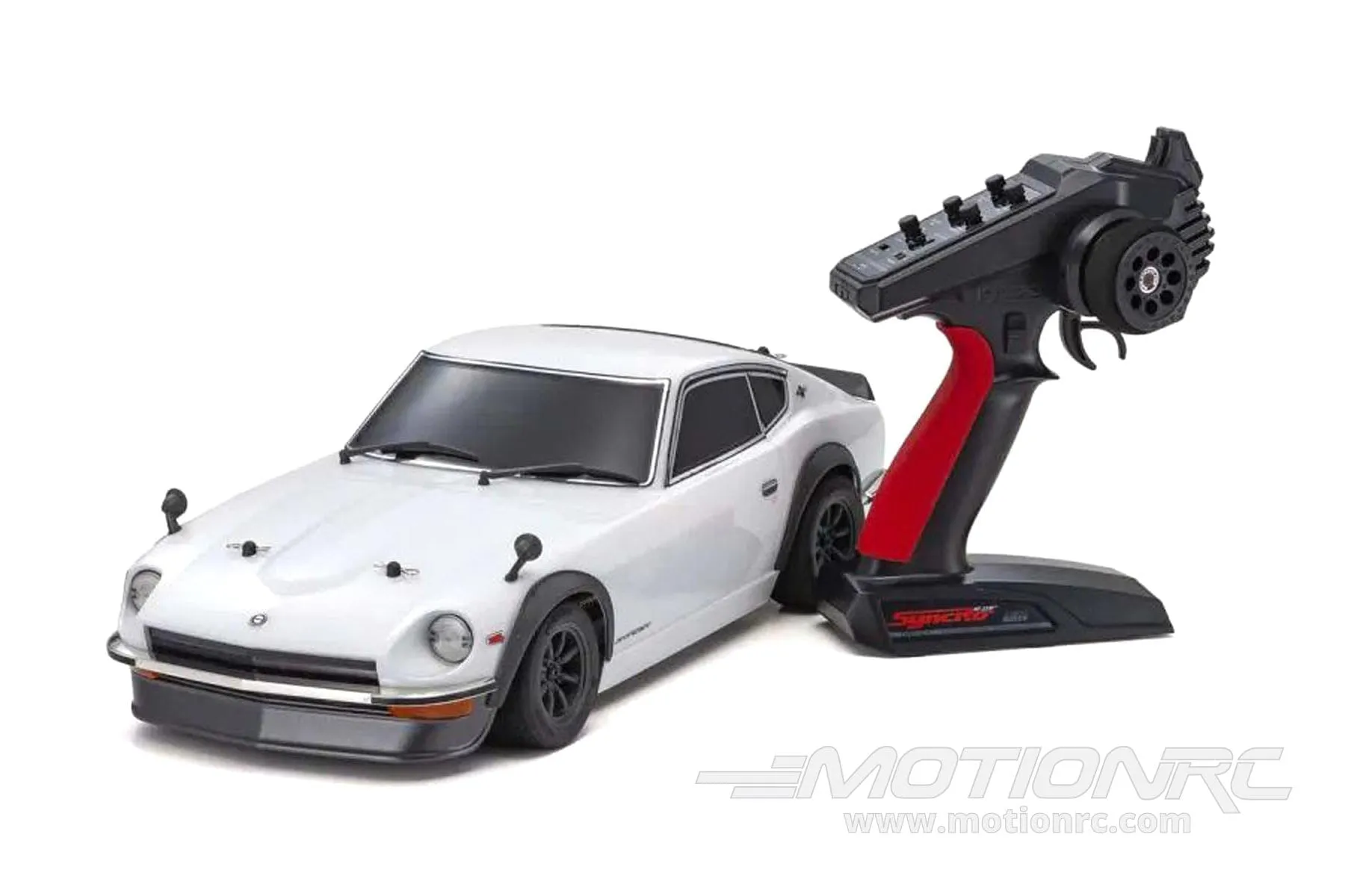 Kyosho Fazer Mk2 FZ02 1971 Datsun 240Z Tuned Version White 1/10 Scale 4WD Car - RTR