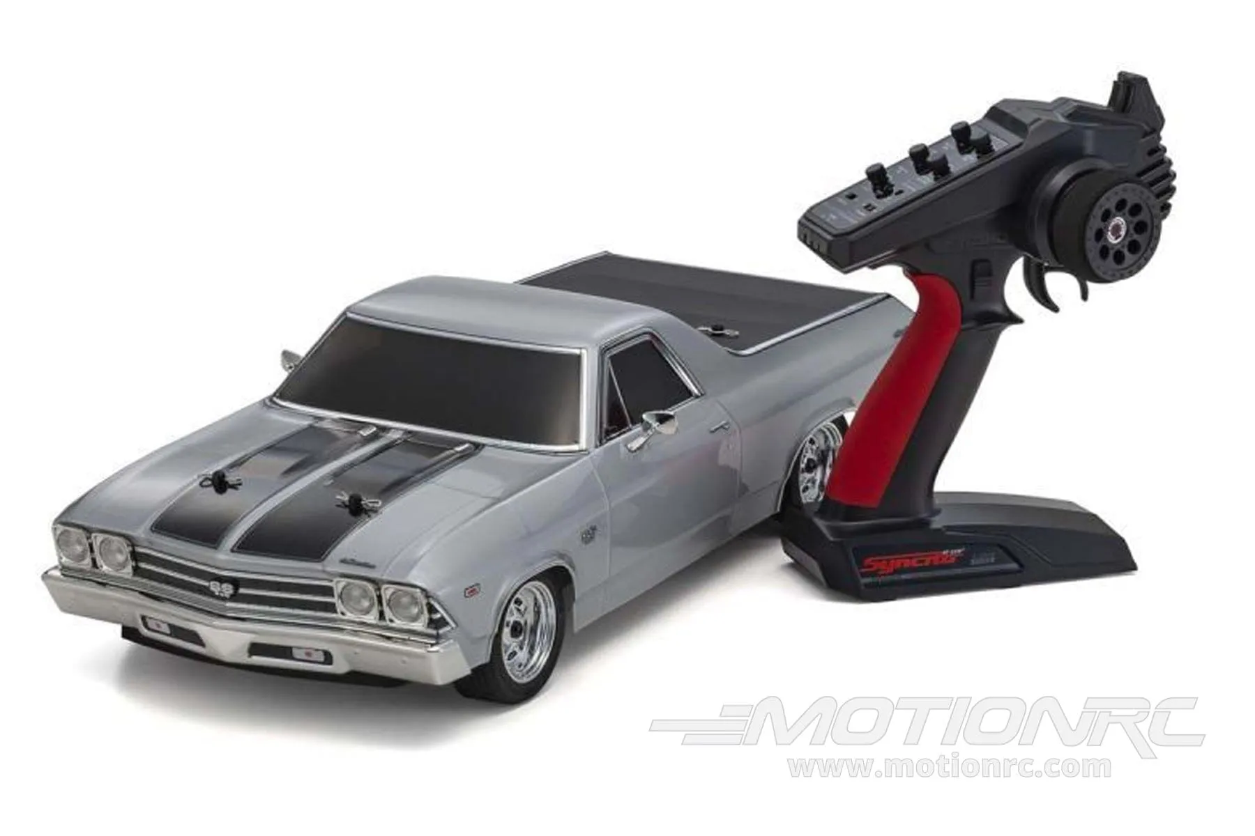 Kyosho Fazer Mk2 FZ02L 1969 Chevy El Camino SS396 Silver 1/10 Scale 4WD Car - RTR