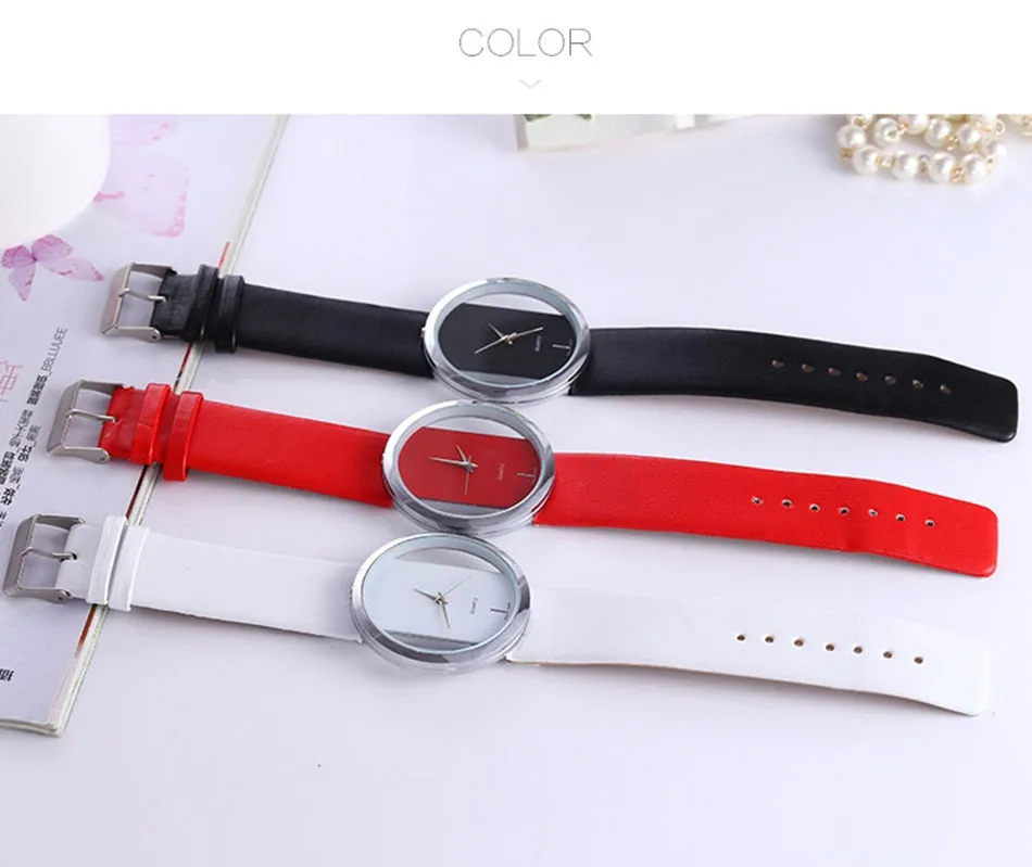 Ladies Elegant Simple Wrist Watch