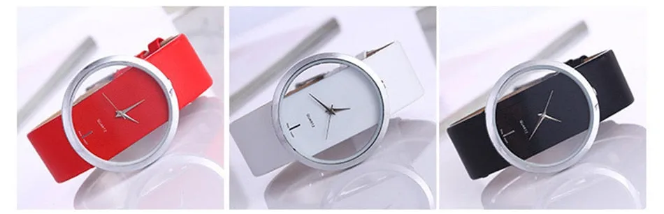 Ladies Elegant Simple Wrist Watch