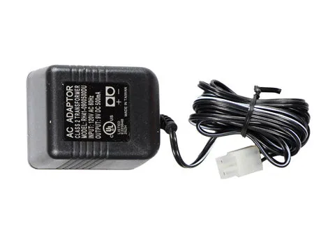 Large Plug AC Adaptor Power Supply 9V 500mAh DC Wall Charger