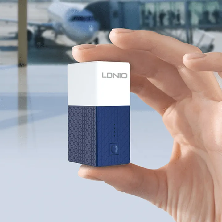 LDNIO Travel Charger with 2600mAh Powerbank