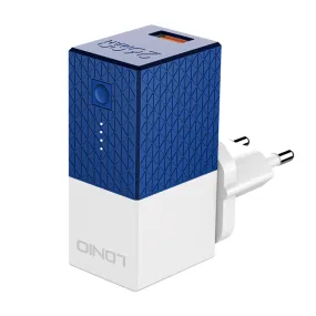 LDNIO Travel Charger with 2600mAh Powerbank