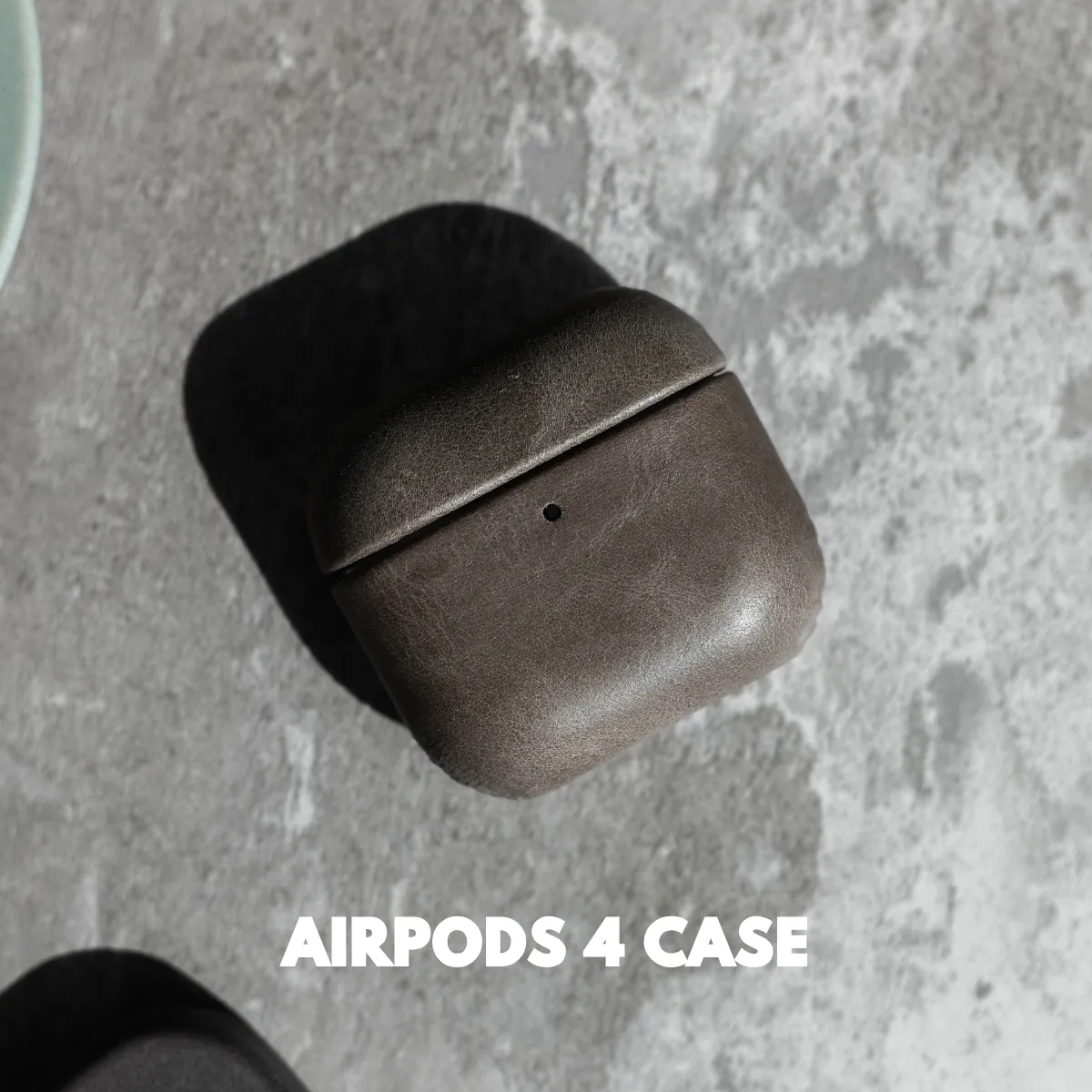 Leather AirPods Cases - SLATE