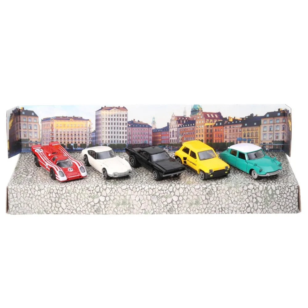 Licensed Diecast Vintage Cars Gift Pack (1:64 Scale)