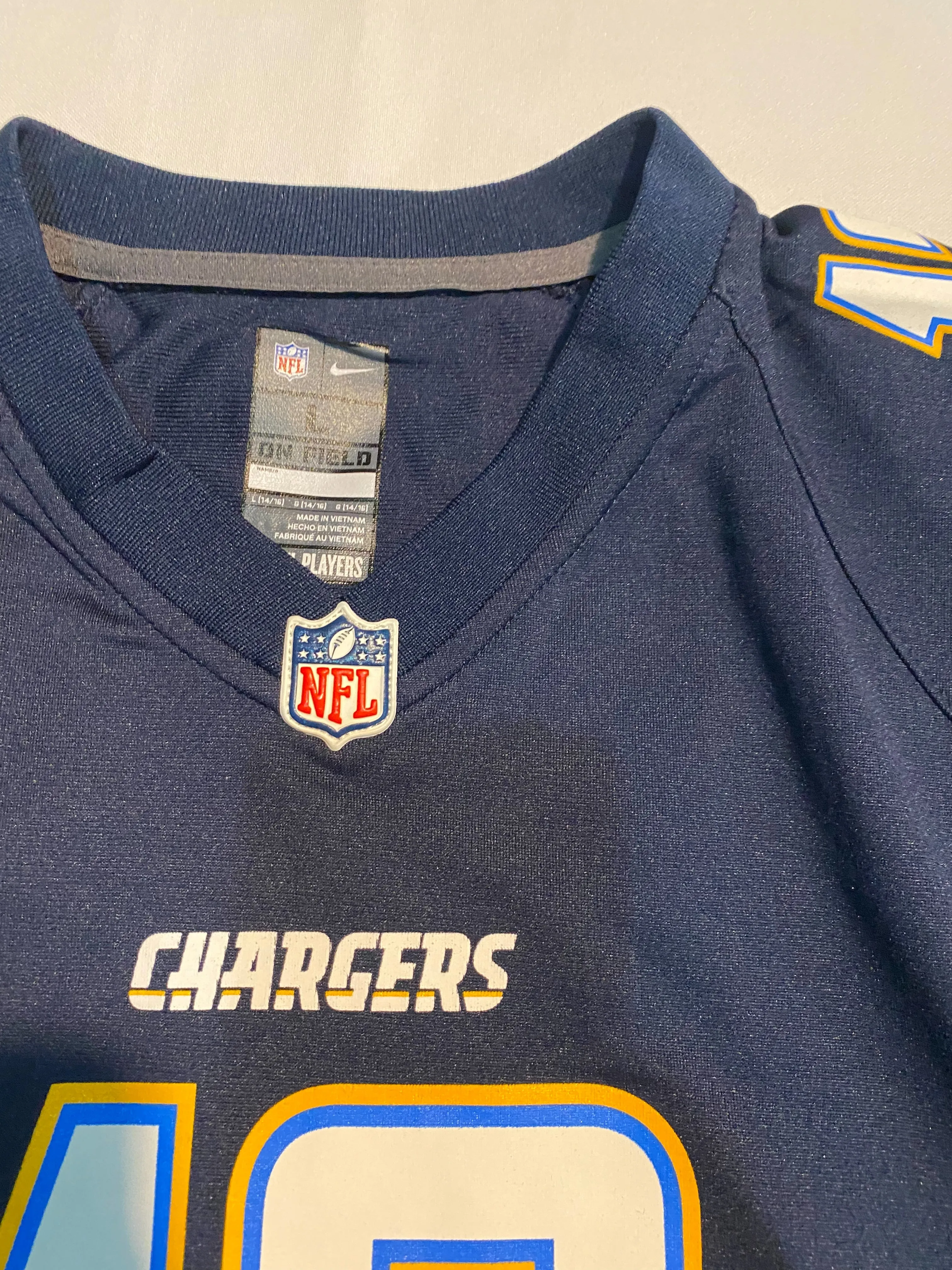 Los Angeles Chargers NFL Nike #13 Allen Youth Jersey