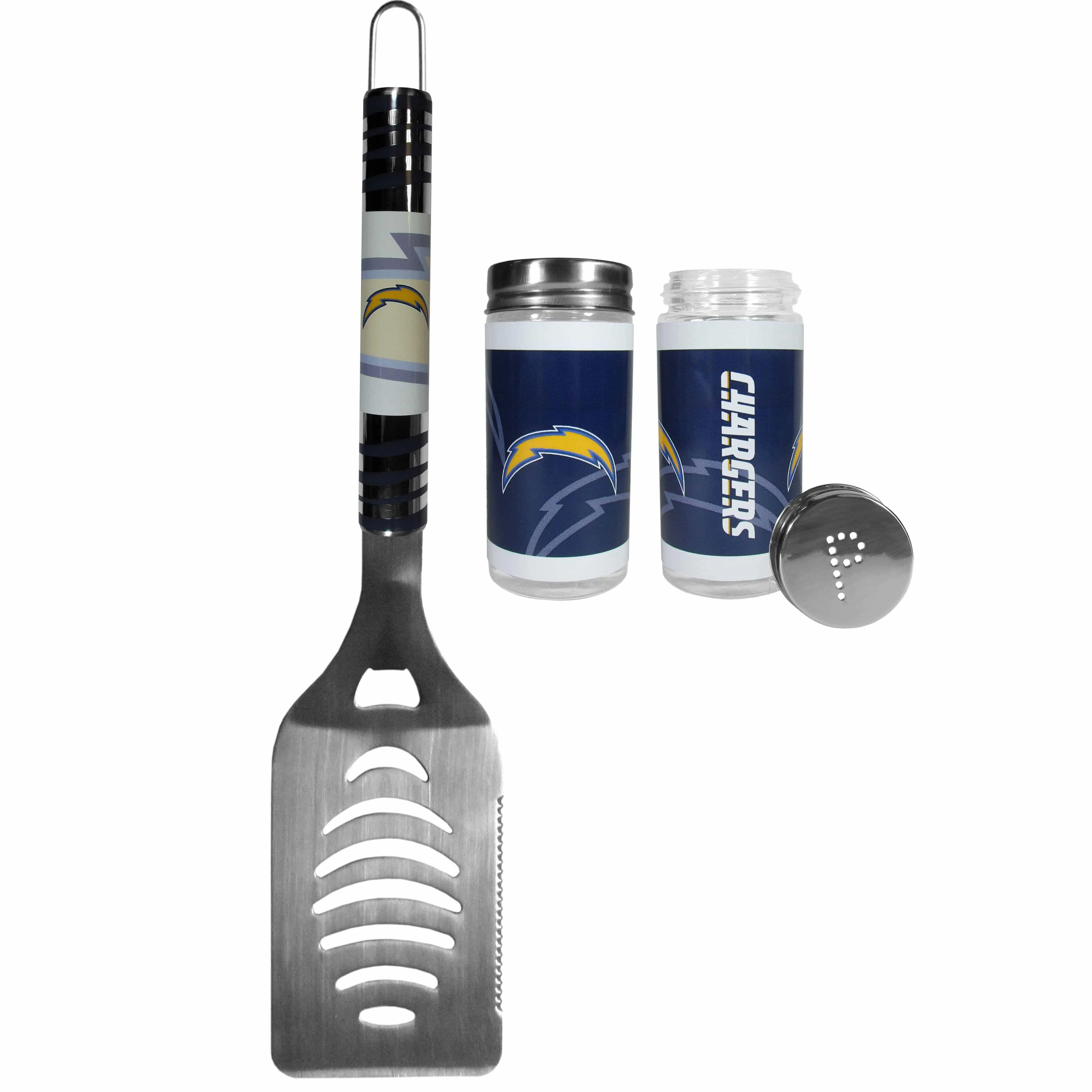 Los Angeles Chargers Tailgater Spatula and Salt and Pepper Shakers