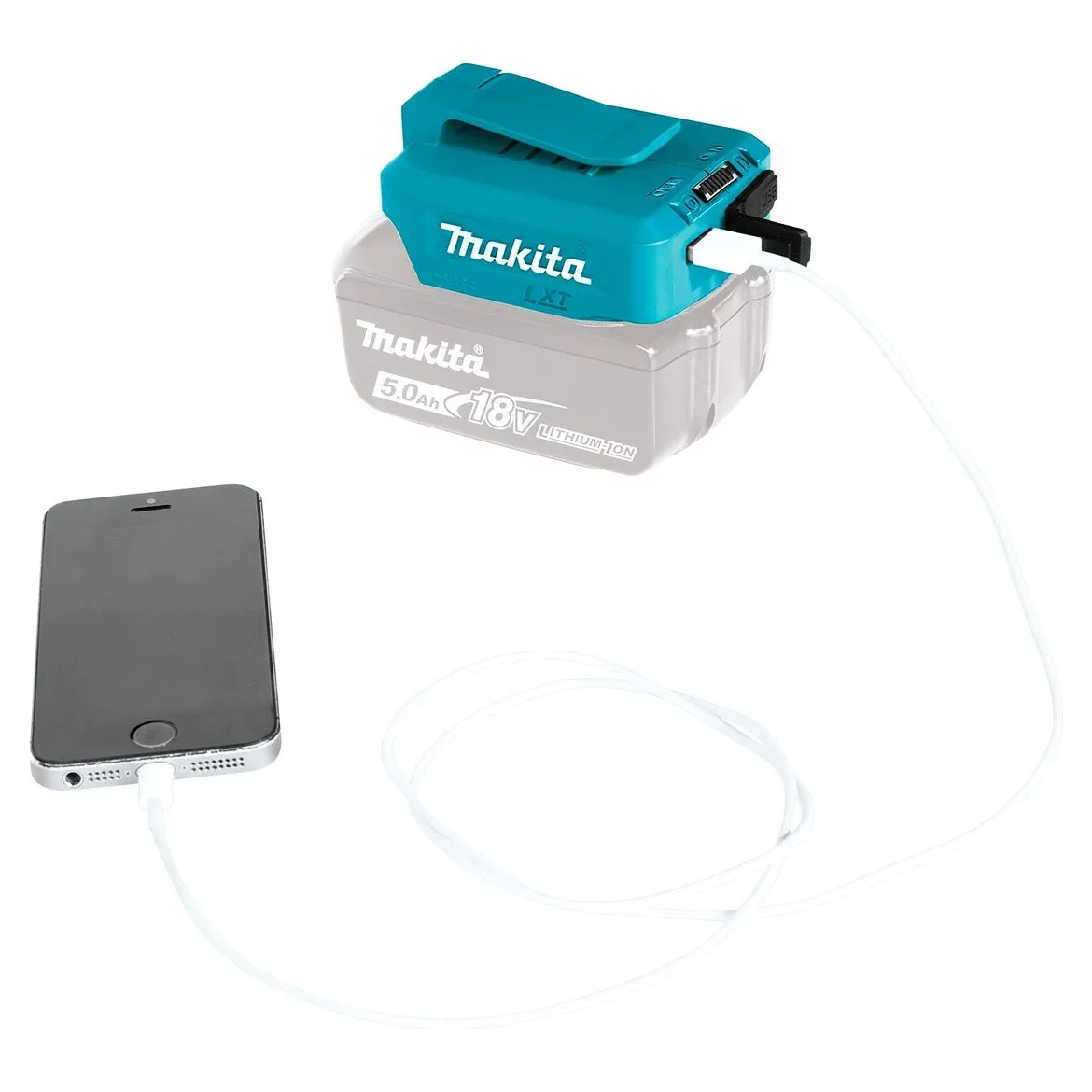 Makita ADP05 18-Volt Lithium-Ion Cordless USB Power Source - Bare Tool