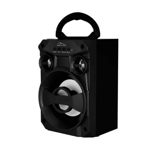 Media-Tech Boombox Lt Stereo Portable Speaker Black 6 W