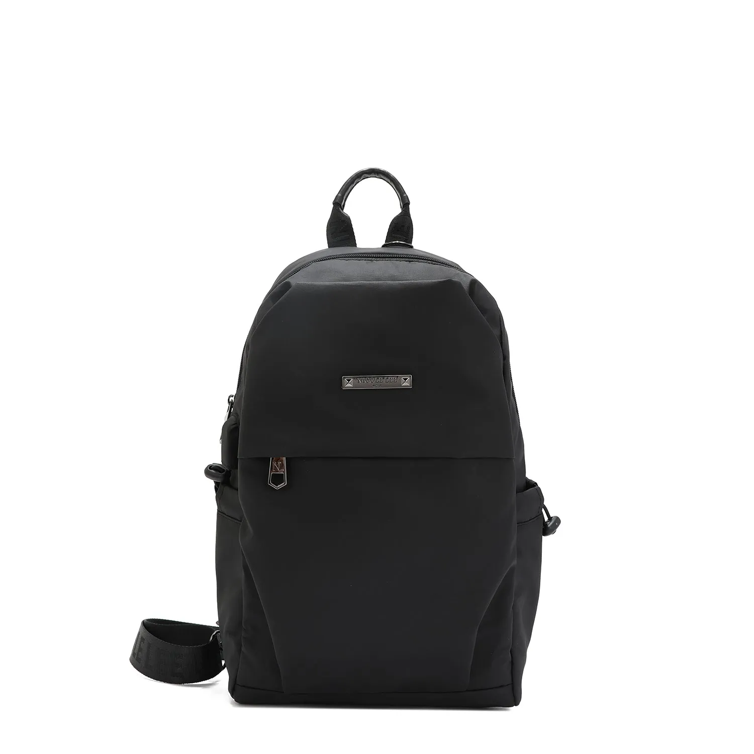 MENS NYLON USB SLING BACKPACK