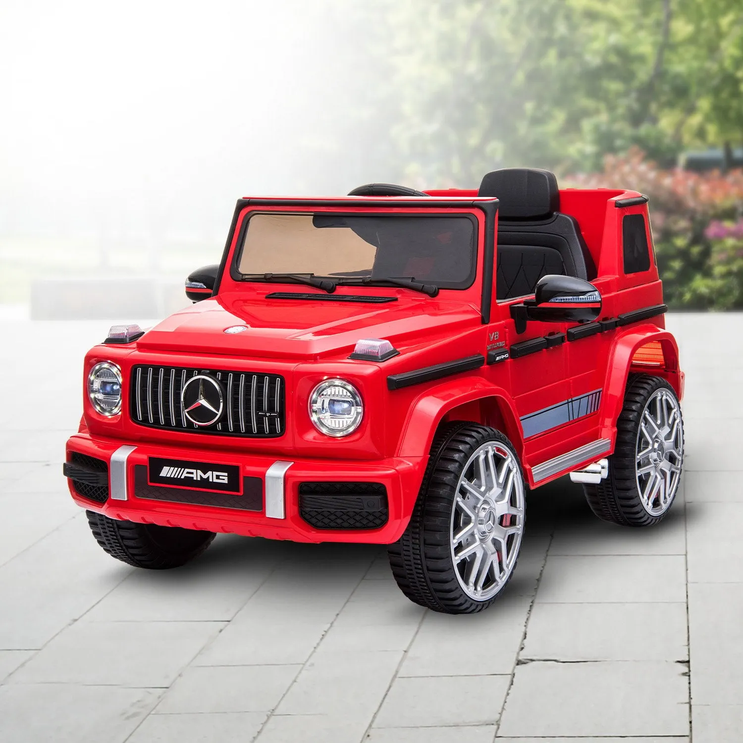 Mercedes Benz AMG G63 Electric Ride On Car with Remote - Red