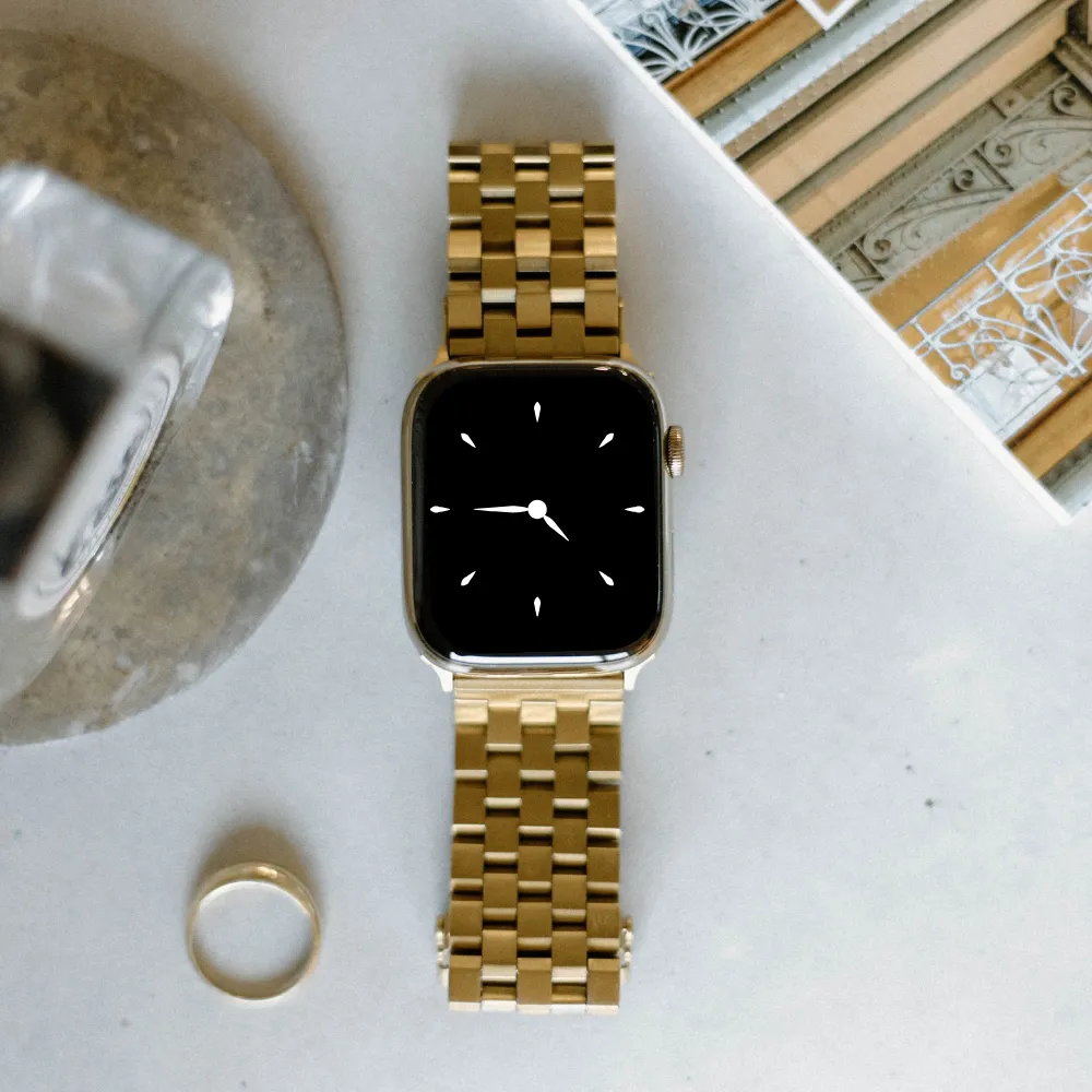 METAL Apple Watch Strap - Gold