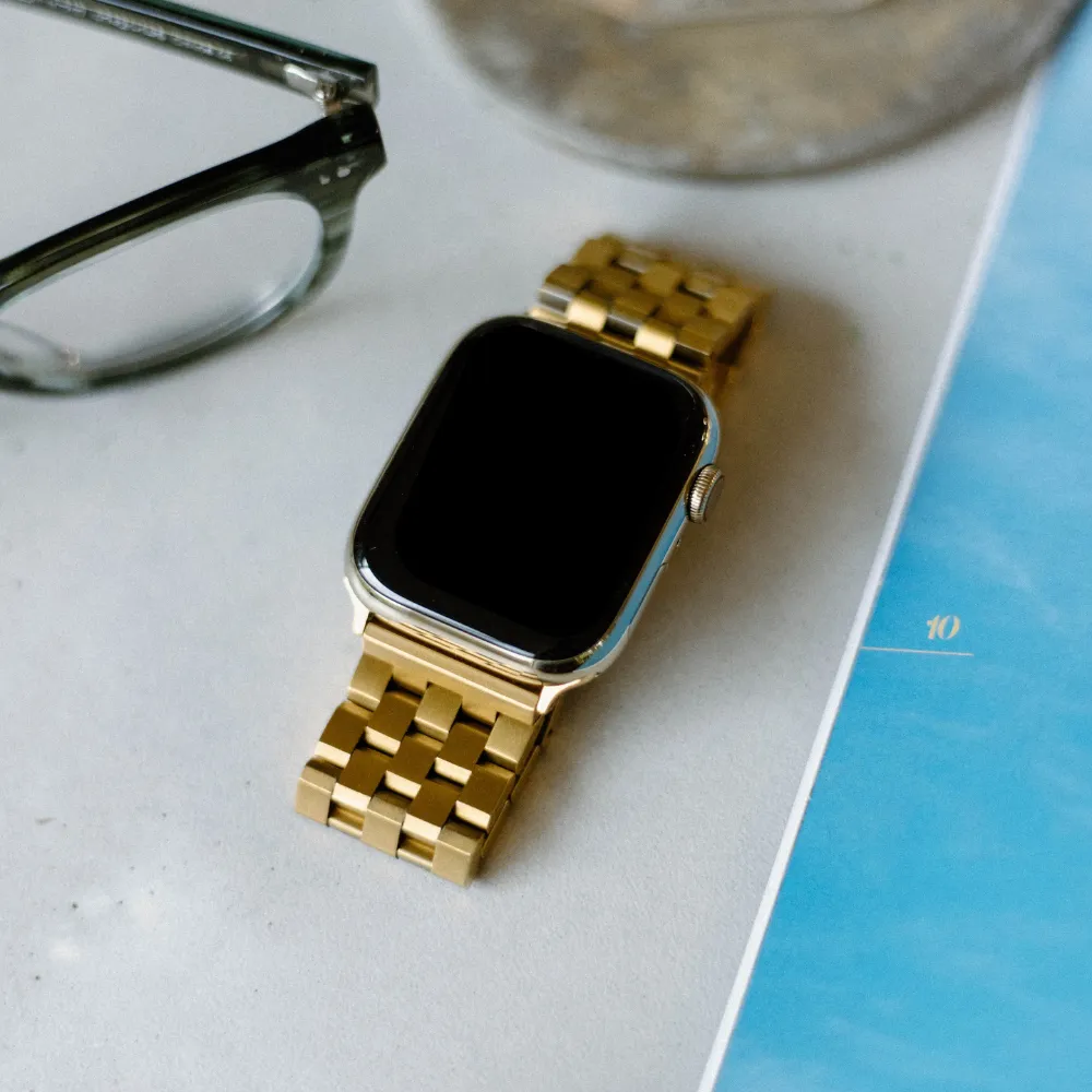 METAL Apple Watch Strap - Gold