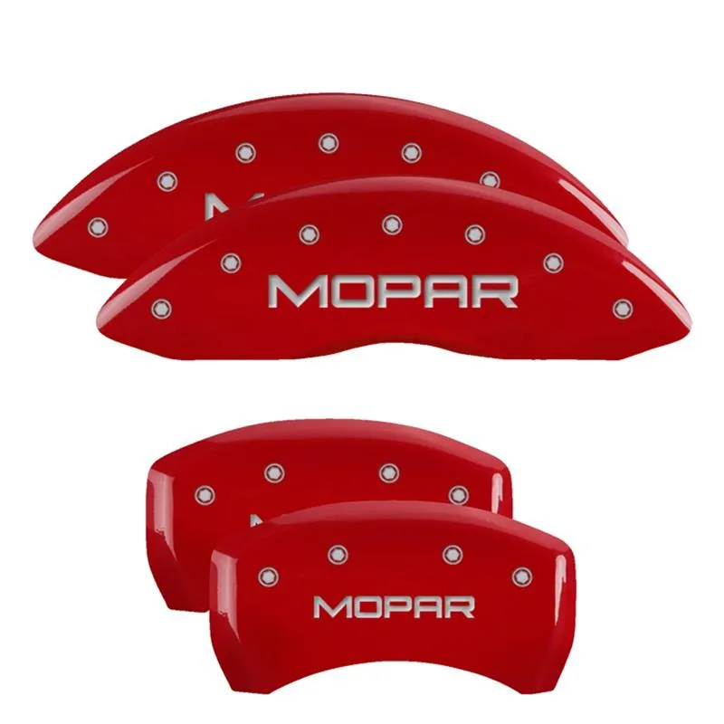 MGP Red Caliper Covers 12162SMOPRD