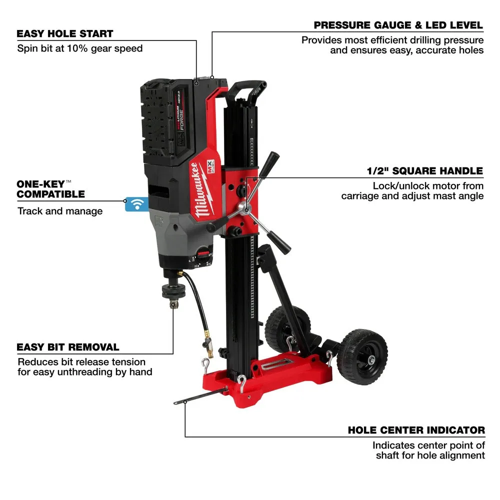 Milwaukee MXF302-2HD MX FUEL Core Rig w/ Stand Kit