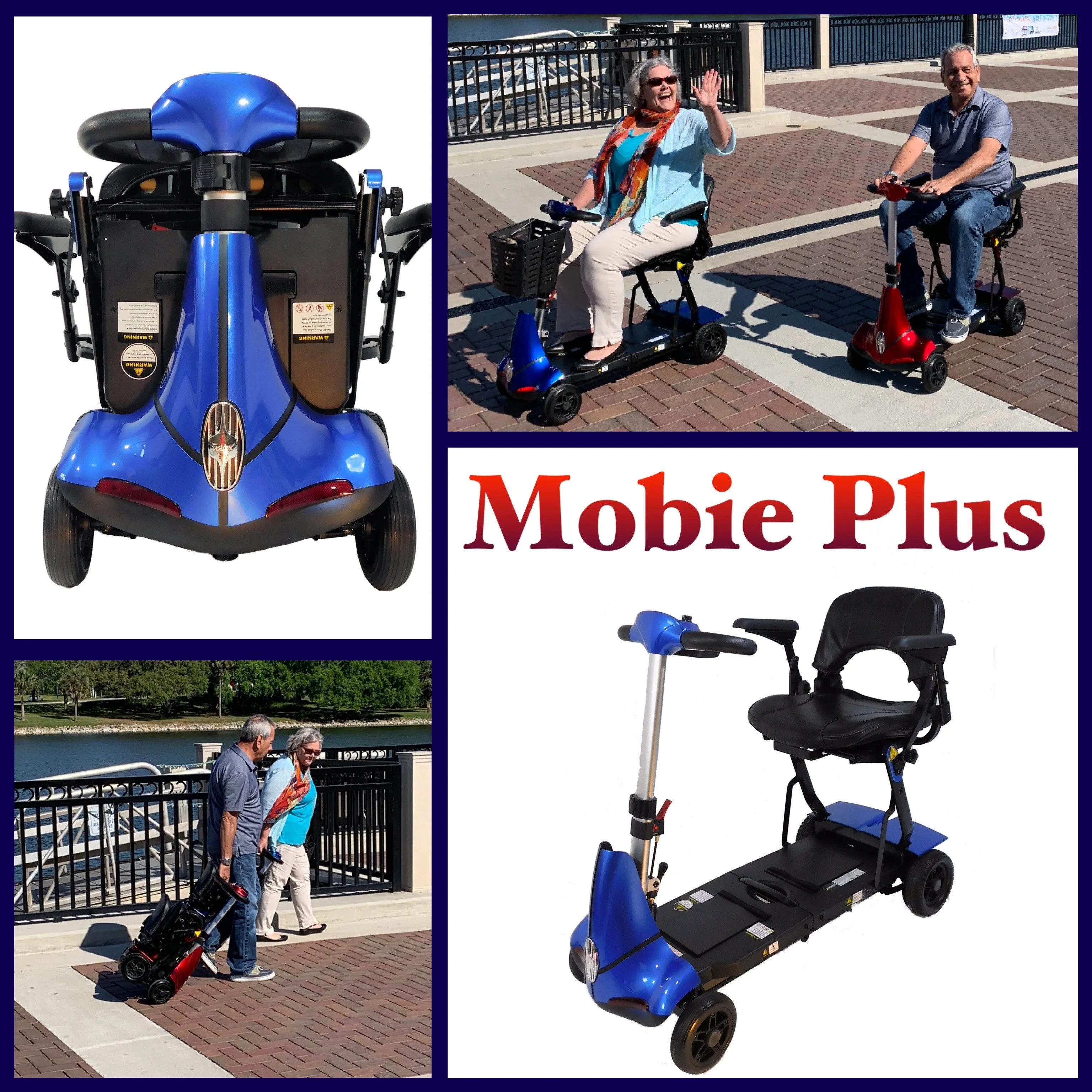 Mobie Plus Folding Solax Mobility Scooter