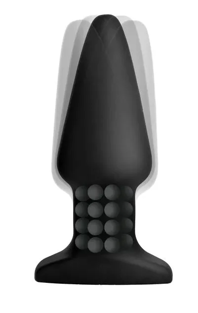 Model R Smooth Vibrating Rimming Butt Plug With Remote Control