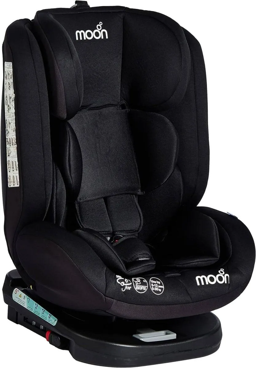 Moon Rover Car Seat Black