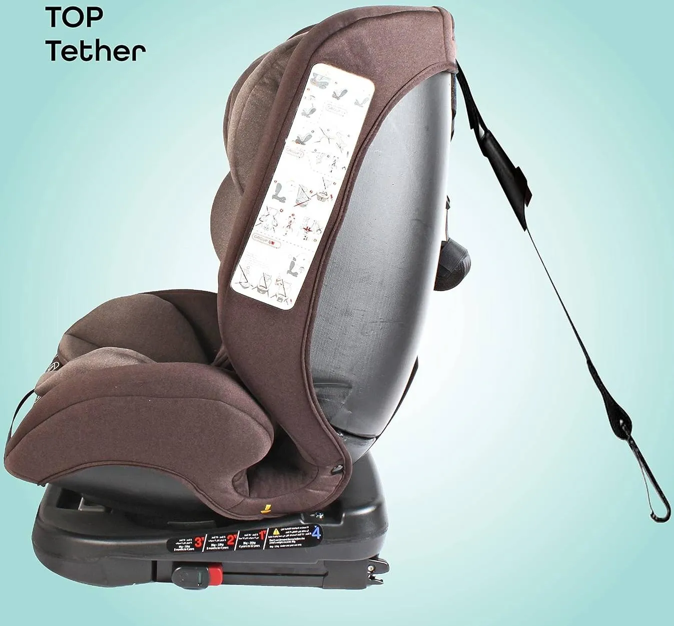 Moon Rover Car Seat Brown