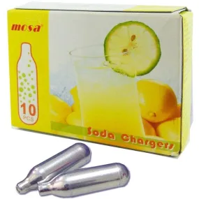 Mosa Soda Siphon Chargers - Box of 10