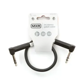 MXR | DCIST01RR | 1 ft Stereo Patch Cable | Black