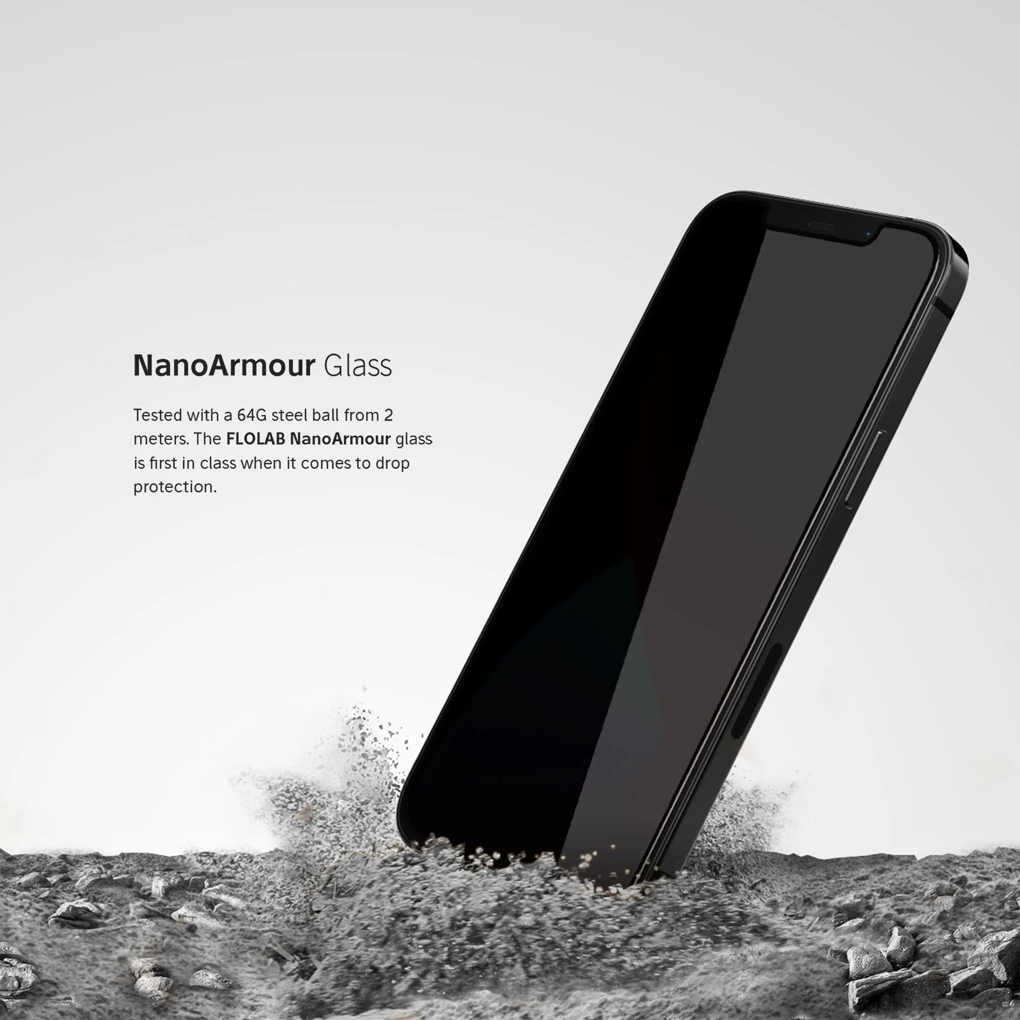 NanoArmour iPhone 12 mini Privacy Screen Protector