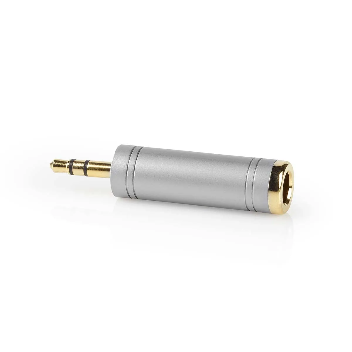 Nedis Stereo audio adapter verloopplug van 3,5 mm Male naar 6,35 mm Female