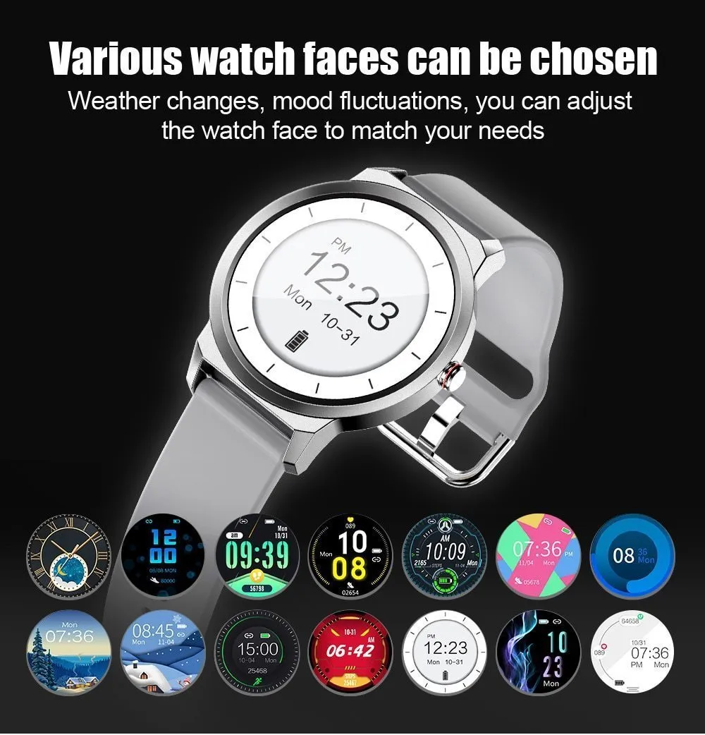 New Fitness Heart Rate Tracker Detection Water-Resistant Digital Wrist Smartwatch For iPhone Android Samsung