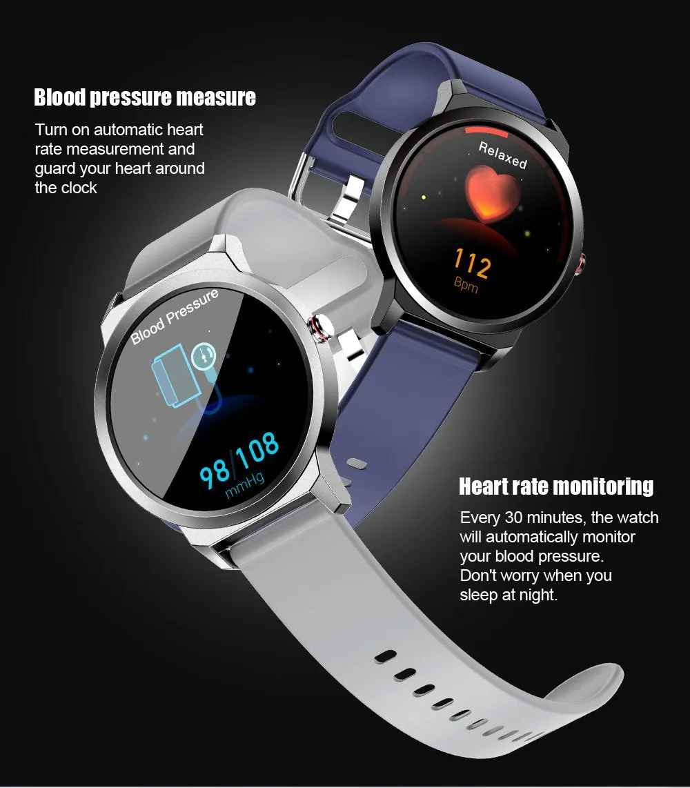 New Fitness Heart Rate Tracker Detection Water-Resistant Digital Wrist Smartwatch For iPhone Android Samsung