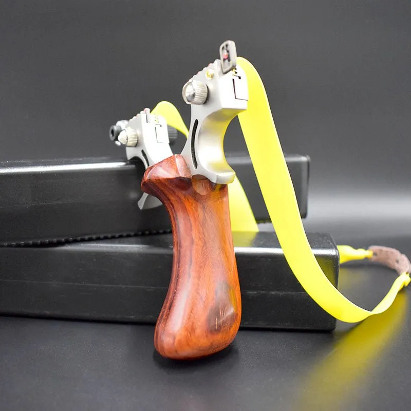 New Wood Handle With Infrared Sight Slingshot