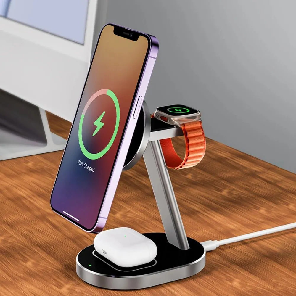 NexusEdge 3 in 1 Wireless Charger