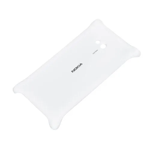 Nokia Wireless Qi Charging Clip-On Hard Shell Case for Nokia Lumia 720 - White