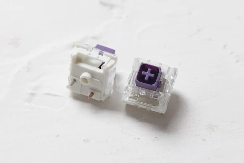 Novelkey Kailh Box royal royals Switch RGB SMD Purple Dustproof Switch IP56 mx stem