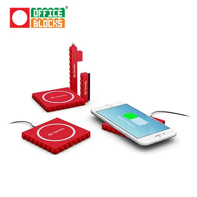 Office Blocks Wireless Charger 3 in 1