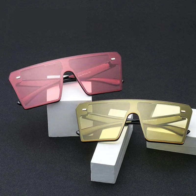 Oversize Women Square Sunglasses