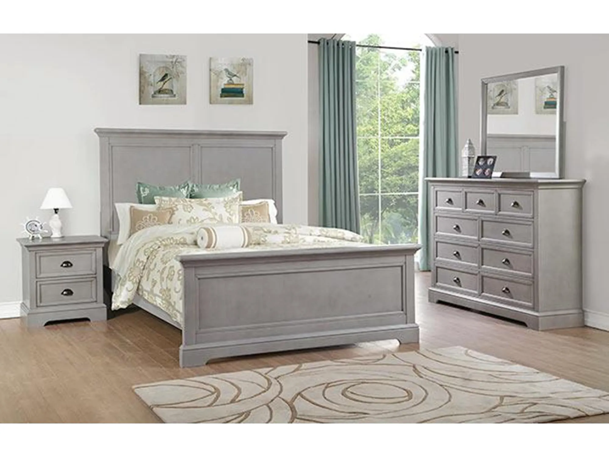 Panel Queen Bed