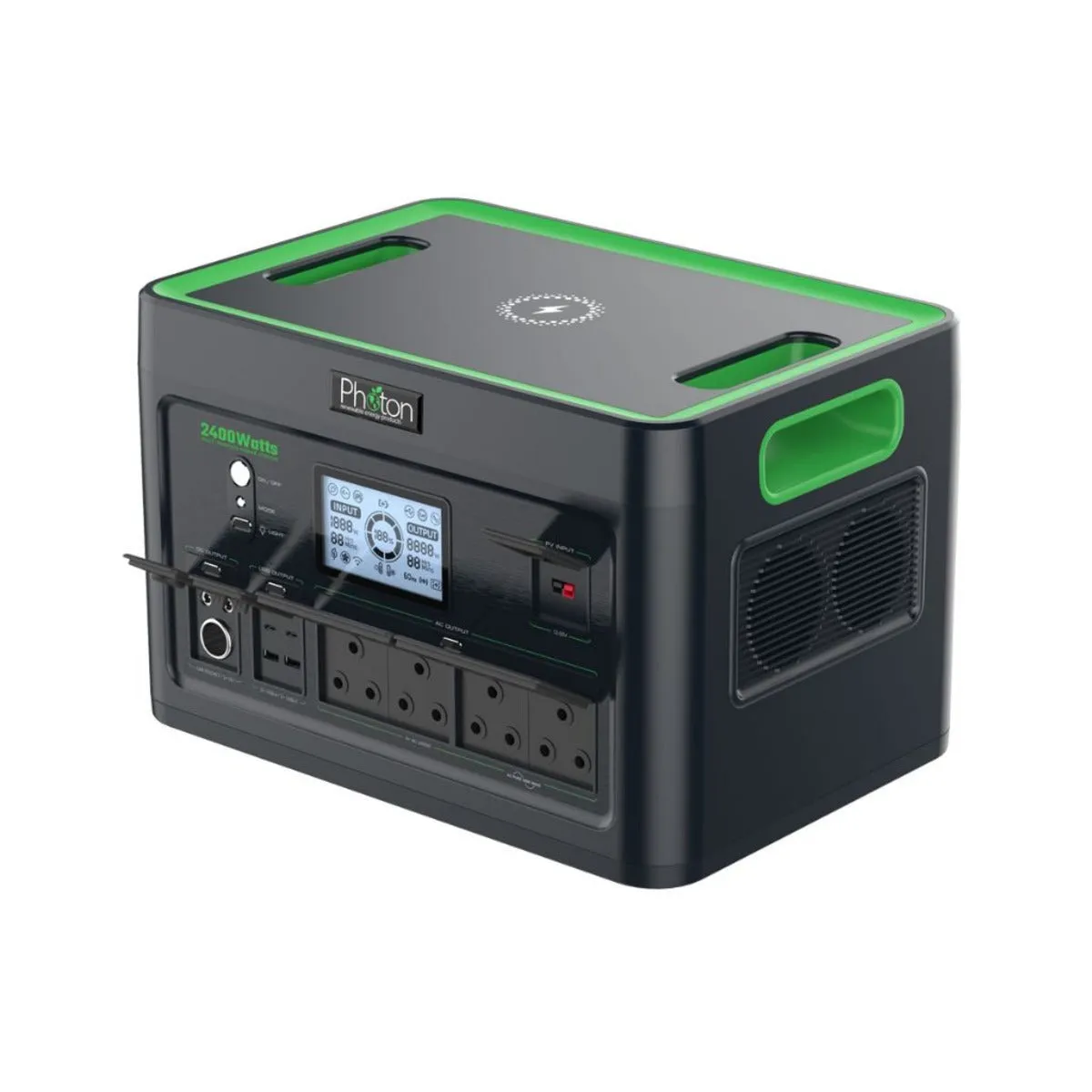 Photon 2400W Portable Power Station With UPS