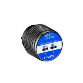 PIVOT POWER Charger for NEMA 6-15R plug (USB-C)