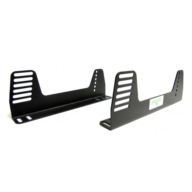 Planted Universal Steel Side Mount - Black, 90-Degree Straight