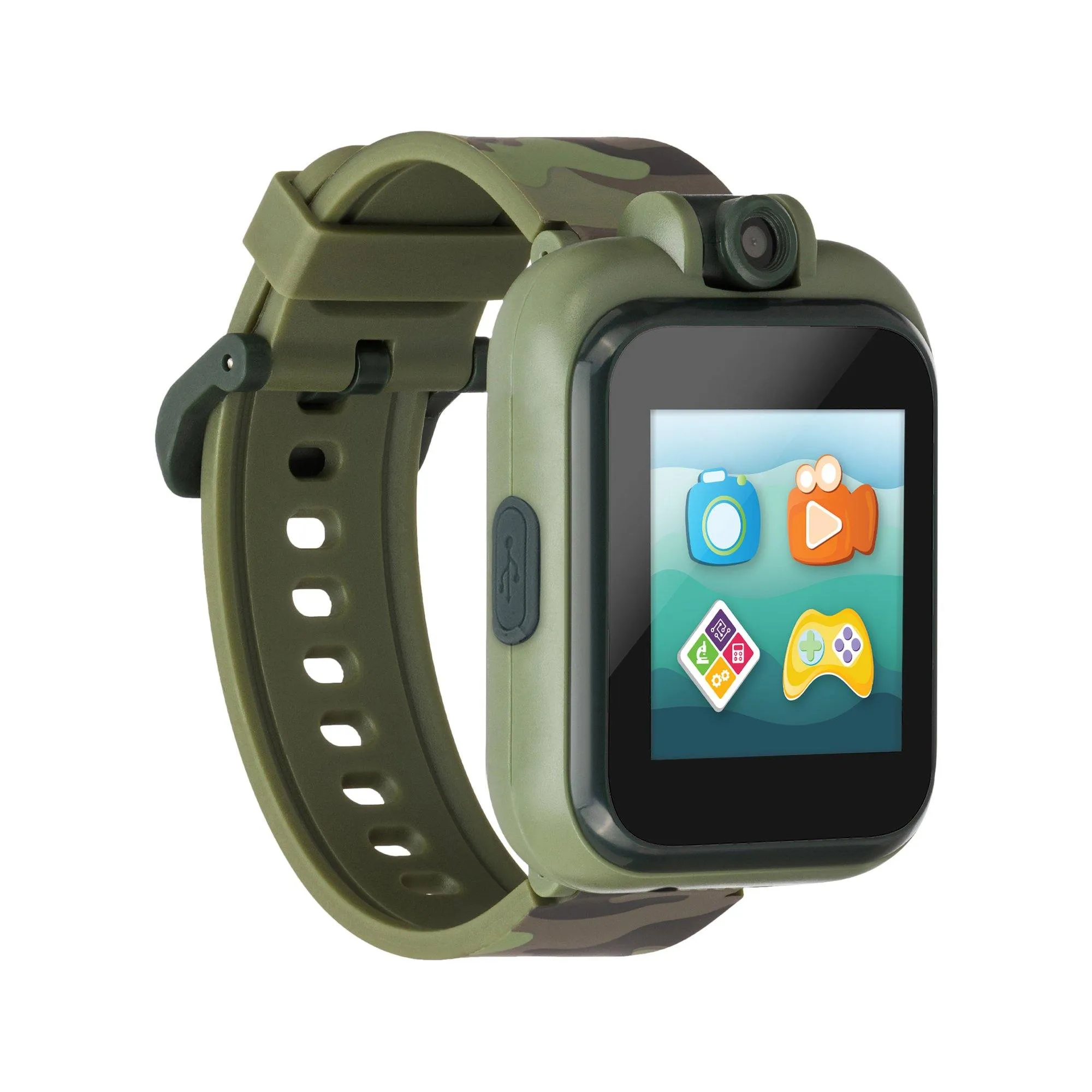 PlayZoom 2 Kids Smartwatch: Olive Camouflage Print