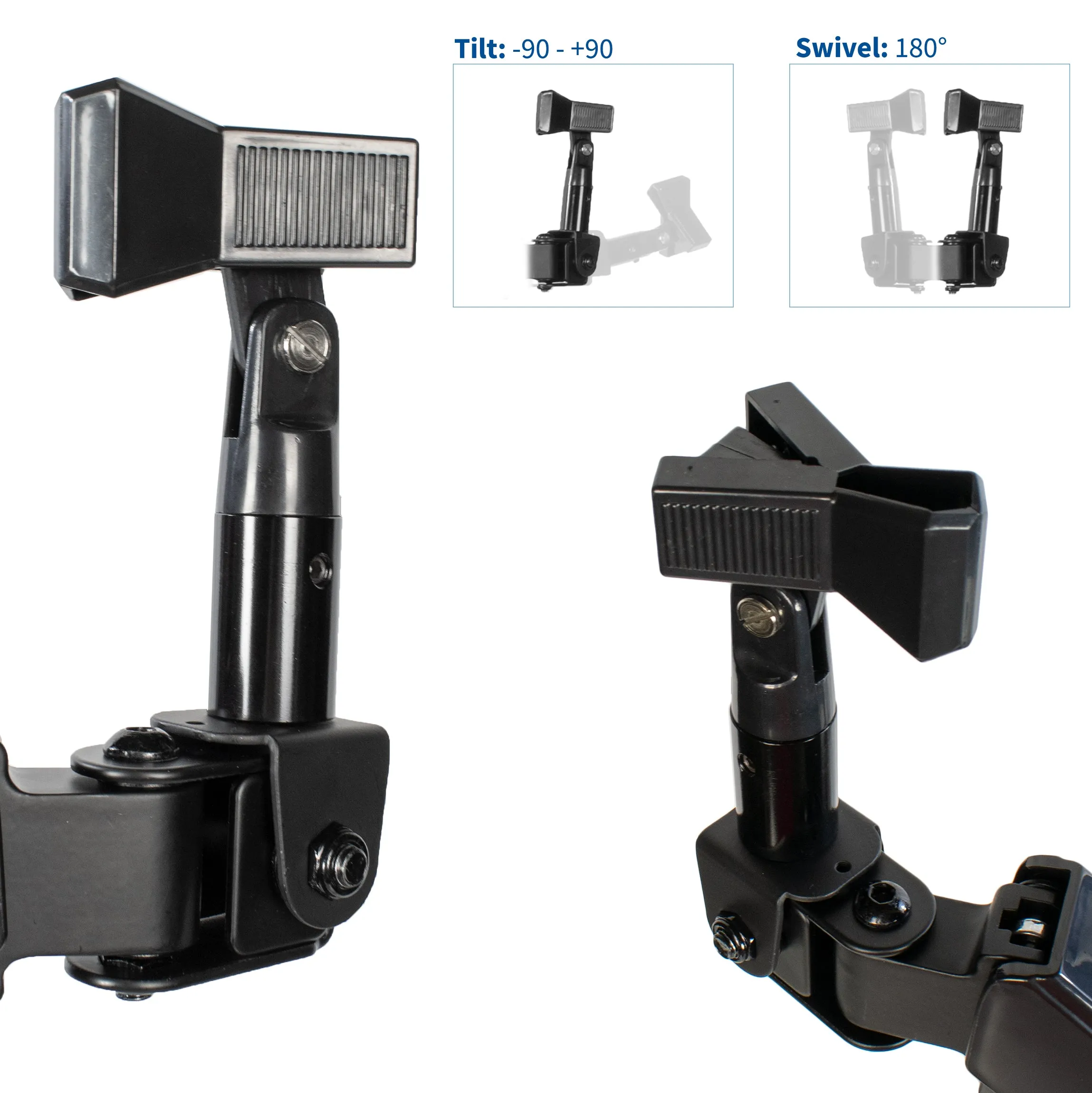 Pneumatic Arm Microphone Desk Mount