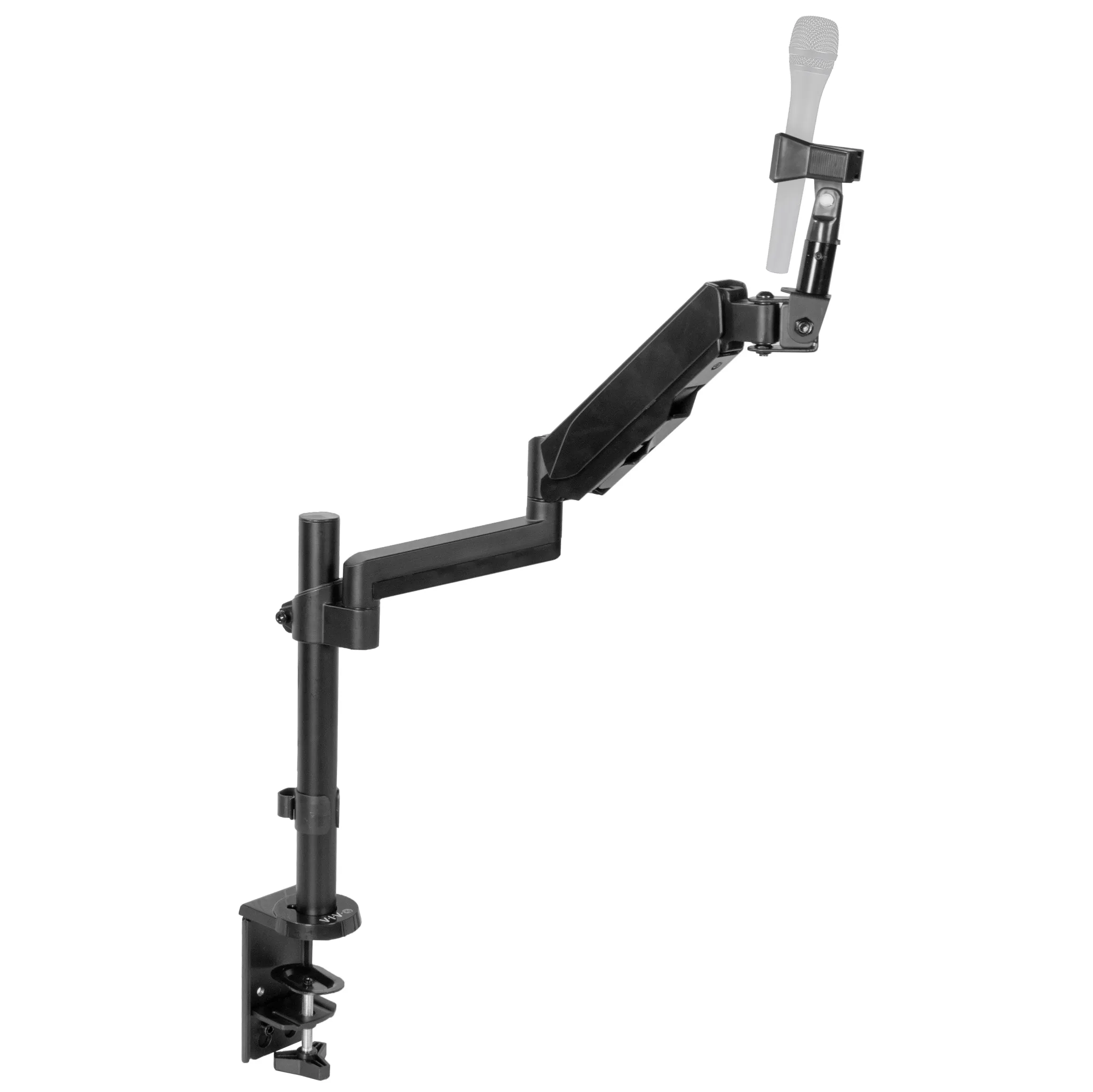 Pneumatic Arm Microphone Desk Mount