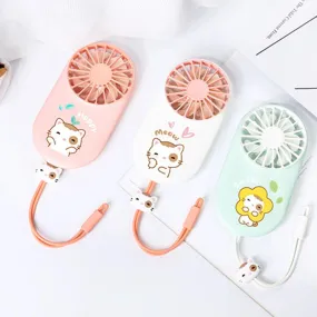 Portable Kawaii Neko Fan SD00369