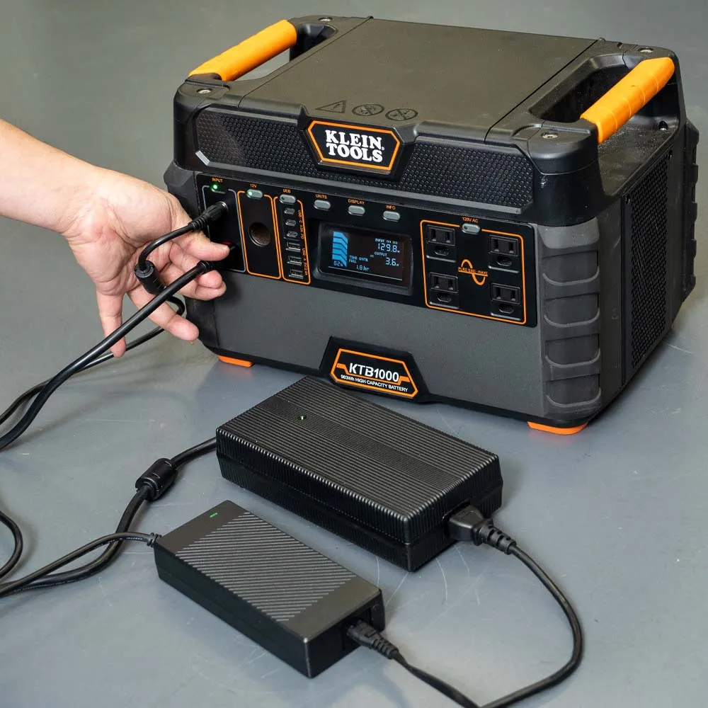 Power Station - Klein Tools Portable 1500W Power Station, KTB1000